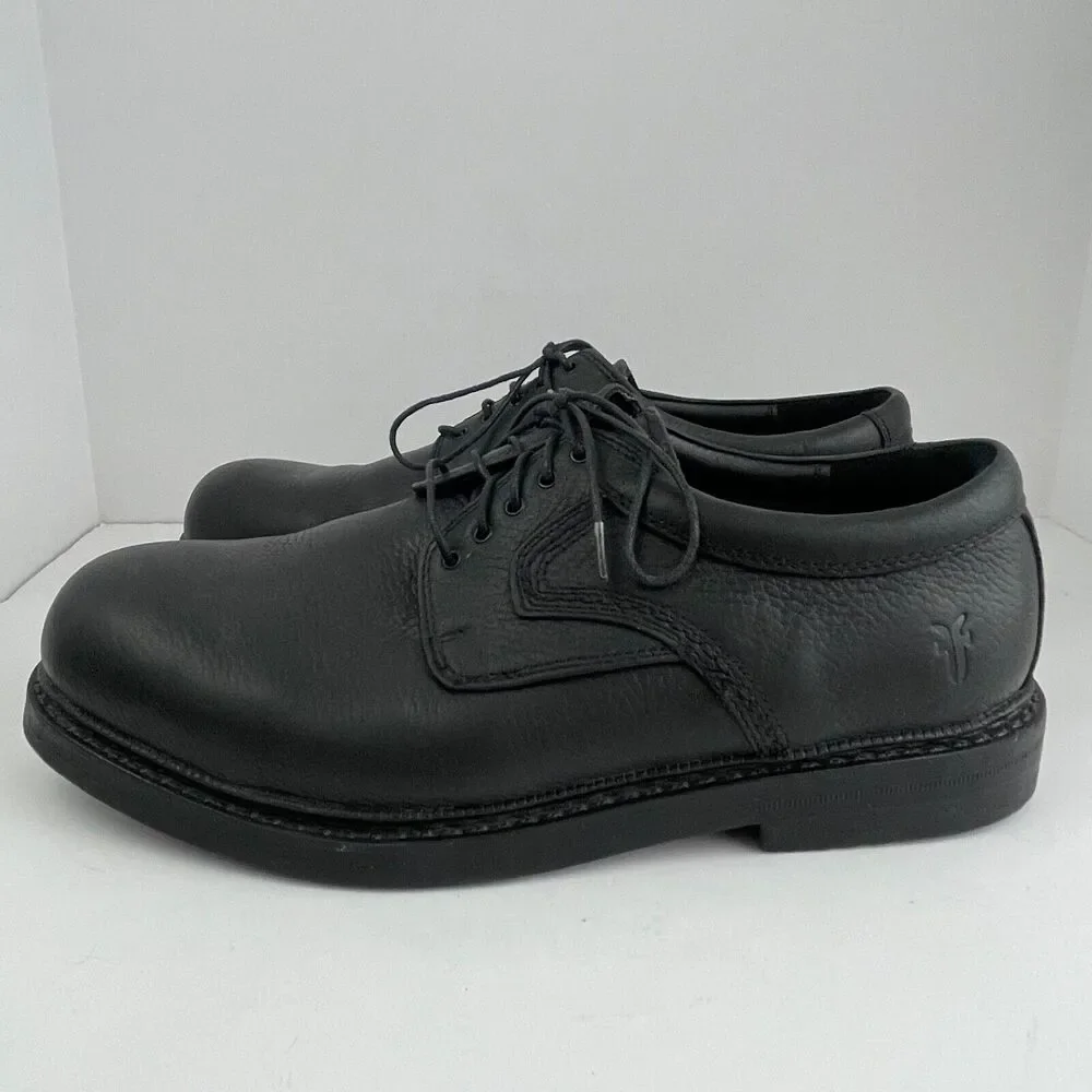 Frye Mens 9W Black Leather Oxford Lace Up Shoes‎ Boots